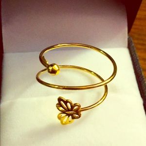 18k yellow gold ring